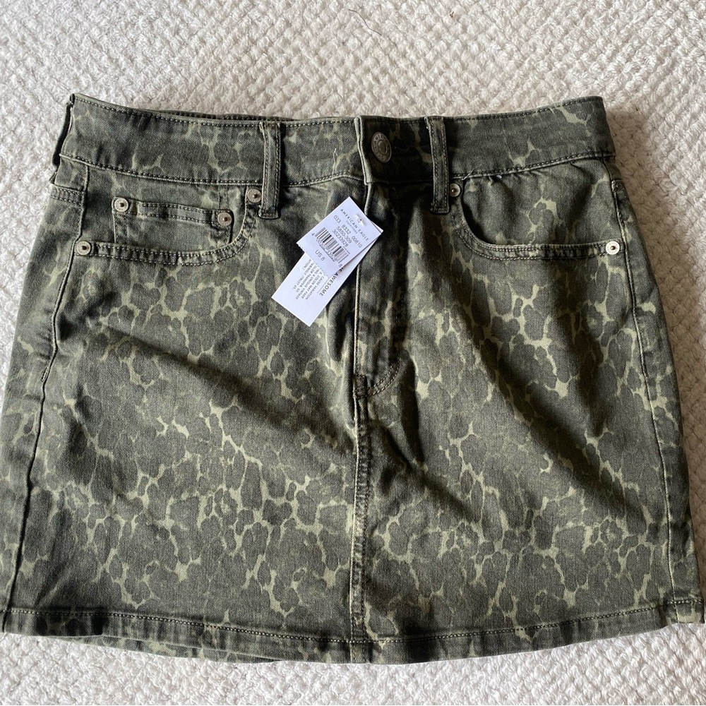 New American Eagle mini skirt